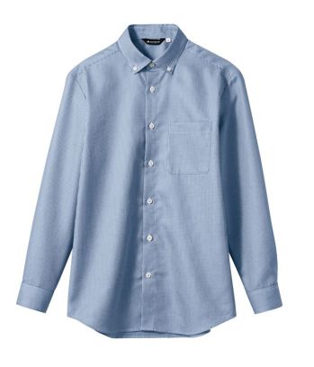 住商モンブラン WC2611-4 シャツ(男女兼用・長袖) 細やかなチェックが上品な印象のシリーズWINKER CHECK SERIESベーシックなボタンダウンシャツは、どんなシーンにも似合う万能アイテム。