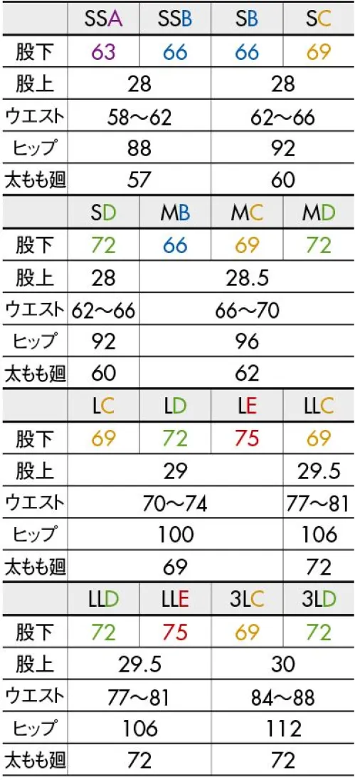 住商モンブラン 73-2269Z-A パンツ（ノータック・両脇ゴム）（裾上げ済み） お届け後すぐ着用可能な裾上げ済みパンツ住商モンブラン従来品のトリコットに比べ約3倍のストレッチ性を実現したワープニット。なめらなか風合いの軽やかな着心地です。※他サイズは「73-2269Z-B」に掲載しております。 サイズ／スペック