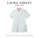 ローラ アシュレイ LW612-12 スクラブ（半袖） LAURA ASHLEY(ローラ アシュレイ)ときめきあふれる、花の彩り。英国の歴史と自然にインスピレーションを得た、ローラアシュレイの花柄プリント。その優雅な花柄を、ユニフォームに咲かせました。花々のやさしさと生命力に満ちた美しい彩りに、袖を通すたび、ときめきがあふれます。archive Violet series優しさを秘め、凛とした佇まい。英国の森林地帯の片隅に咲くすみれの花を連想させるプリントは、ローラアシュレイのアーカイブにあるアンティークテキスタイルから着想を得たデザイン。小枝や花びらが散りばめられた、躍動感のある柄が特徴です。コンパクトなVネックでさり気なく胸元をカバー。シンプルな中にこだわりを感じるスクラブ。●detail point・コンパクトなVネック。襟裏のプリント柄がチラリとのぞきます。・LAURA ASHLEYオリジナルボタン。・袖口のスリットと花柄パイピングが上質感を演出。・時計などを掛けるのに便利なウエストループ。・脇ポケットには小物の整理に便利な内ポケット付き。