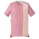 医療白衣com ナースウェア 半袖ジャケット（ブルゾン・ジャンパー） uka UM503-LPPP スクラブ（半袖）