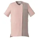 医療白衣com ナースウェア 半袖ジャケット（ブルゾン・ジャンパー） uka UM503-PPWG スクラブ（半袖）