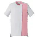 医療白衣com ナースウェア 半袖ジャケット（ブルゾン・ジャンパー） uka UM503-WHLP スクラブ（半袖）