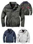 村上被服 V4252 難燃ミドルファン長袖ブルゾン（ファン・バッテリー・保冷剤別売）