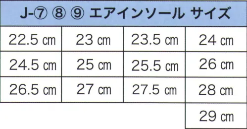 東京いろは J-9 祭地下足袋（エアインソール）（黒7枚コハゼ） ※この商品はご注文後のキャンセル、返品及び交換は出来ませんのでご注意下さい。※なお、この商品のお支払方法は、先振込（代金引換以外）にて承り、ご入金確認後の手配となります。 サイズ／スペック