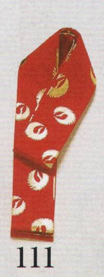 日本の歳時記 111 袢天帯 鶴 ※鉢巻としてもご使用いただけます。
