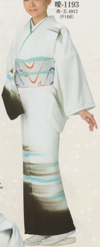 踊り衣装・着物 踊り衣装 日本の歳時記 1193 一越ぼかし絵羽 曖印（反物） 祭り用品jp