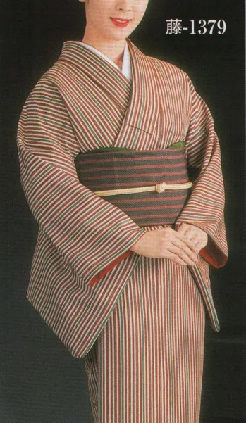 踊り衣装・着物 踊り衣装 日本の歳時記 1379 一越小紋 藤印（反物） 祭り用品jp