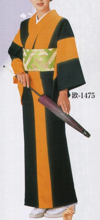 踊り衣装・着物 踊り衣装 日本の歳時記 1475 一越小紋 欧印（反物） 祭り用品jp