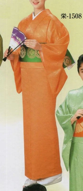 踊り衣装・着物 踊り衣装 日本の歳時記 1508 無地綸子 栄印（反物） 祭り用品jp