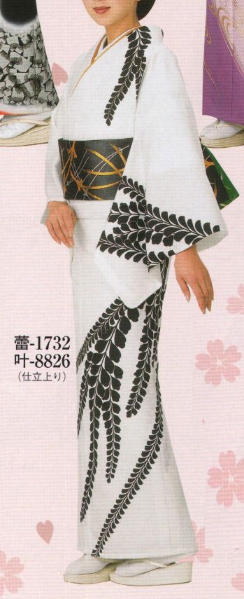 踊り衣装・着物 踊り衣装 日本の歳時記 1732 踊り絵羽 蕾印（反物） 祭り用品jp