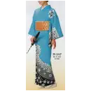 祭り用品jp 踊り衣装・着物 踊り衣装 日本の歳時記 1847 一越絵羽 空印（反物）