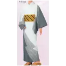 祭り用品jp ゆかた 浴衣 日本の歳時記 2049-2 仕立上りゆかた 青印（男物L）