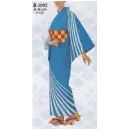 祭り用品jp ゆかた 浴衣 日本の歳時記 2092 本絵羽ゆかた 夏印（反物）