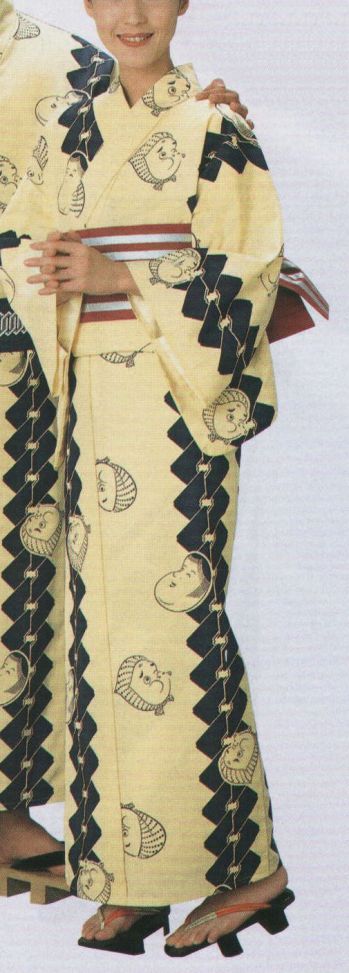 日本の歳時記 2325-3 仕立上りゆかた 桐印（女物） ※帯は別売りです。