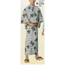 祭り用品jp ゆかた 浴衣 日本の歳時記 2339-1 仕立上りゆかた 杉印（男物M）