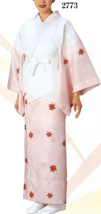 和装下着・肌着・小物 和装肌着 日本の歳時記 2773 二部式長襦袢（かえで） 祭り用品jp
