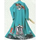 祭り用品jp ステージ衣装・沖縄民謡衣装 ステージ衣装 日本の歳時記 2956 仕立上り 萬祝 鯛印