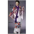 祭り用品jp ステージ衣装・沖縄民謡衣装 沖縄民謡衣装 日本の歳時記 2964-A 仕立上り沖縄民謡衣裳 縄印（袷せ仕立）