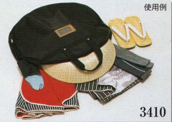日本の歳時記 3410 股旅衣裳かばん ※この商品は、かばんのみになります。着物、手甲、道中合羽、三度笠、草履は含まれません。 画像は使用例です。