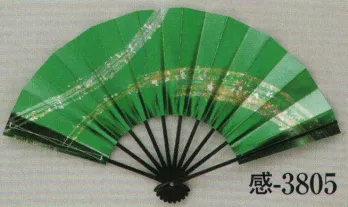 踊り用小道具・傘・舞扇 舞扇 日本の歳時記 3805 舞扇 感印（9寸5分） 祭り用品jp