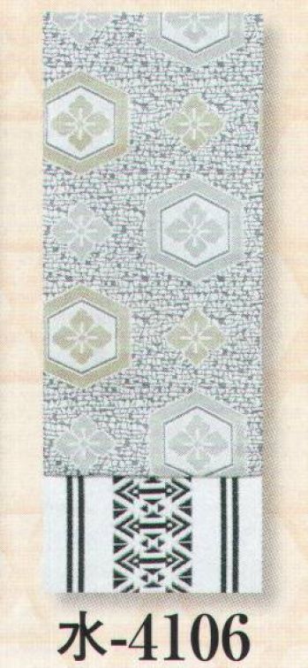 祭り帯 祭り帯 日本の歳時記 4106 仕立帯 水印（男物別織） 祭り用品jp