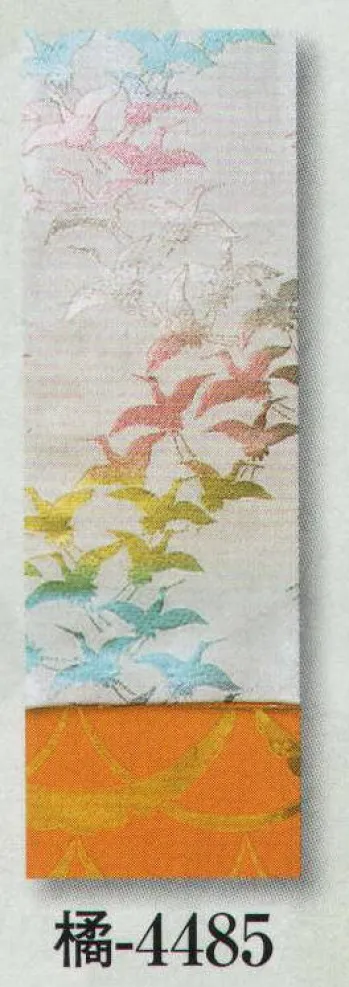 踊り衣装・着物 踊り帯 日本の歳時記 4485 （女物別織）仕立四寸小袋帯 橘印 祭り用品jp