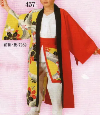 祭り子供用 踊り半天 日本の歳時記 457 おどり子供袢天 祭り用品jp