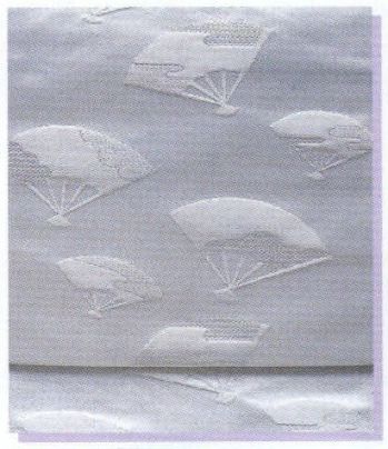 日本の歳時記 4707 （女物別織）八寸名古屋帯 桜印 