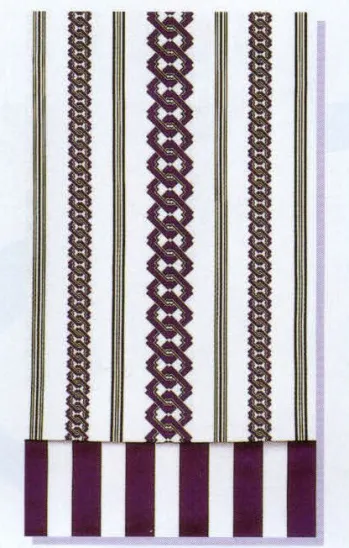 踊り衣装・着物 踊り帯 日本の歳時記 4723 （女物別織）八寸献上腹合帯 景印 祭り用品jp