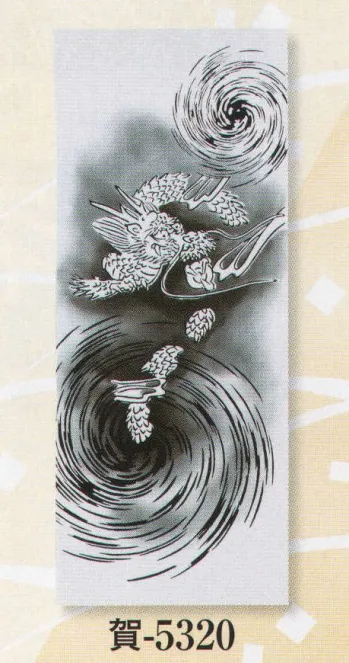 祭り小物 手ぬぐい 日本の歳時記 5320 本染手拭 賀印 祭り用品jp