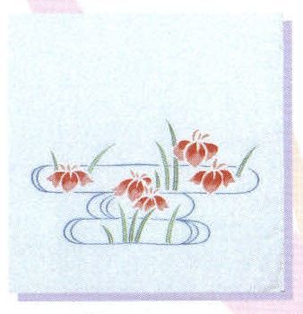 祭り小物 ハンカチ 日本の歳時記 5503 ガーゼハンカチ（二重織） 苺印 祭り用品jp