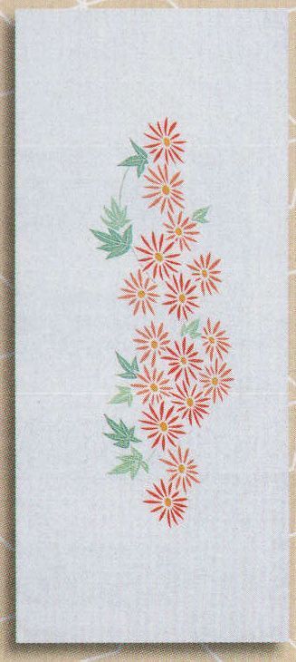 祭り小物 手ぬぐい 日本の歳時記 5511 ガーゼ手拭（二重織） 杏印 祭り用品jp