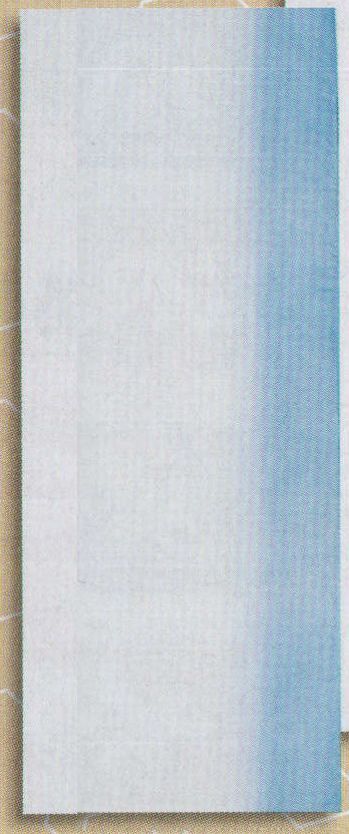 日本の歳時記 5542 ぼかしガーゼ手拭（二重織） 淡印 