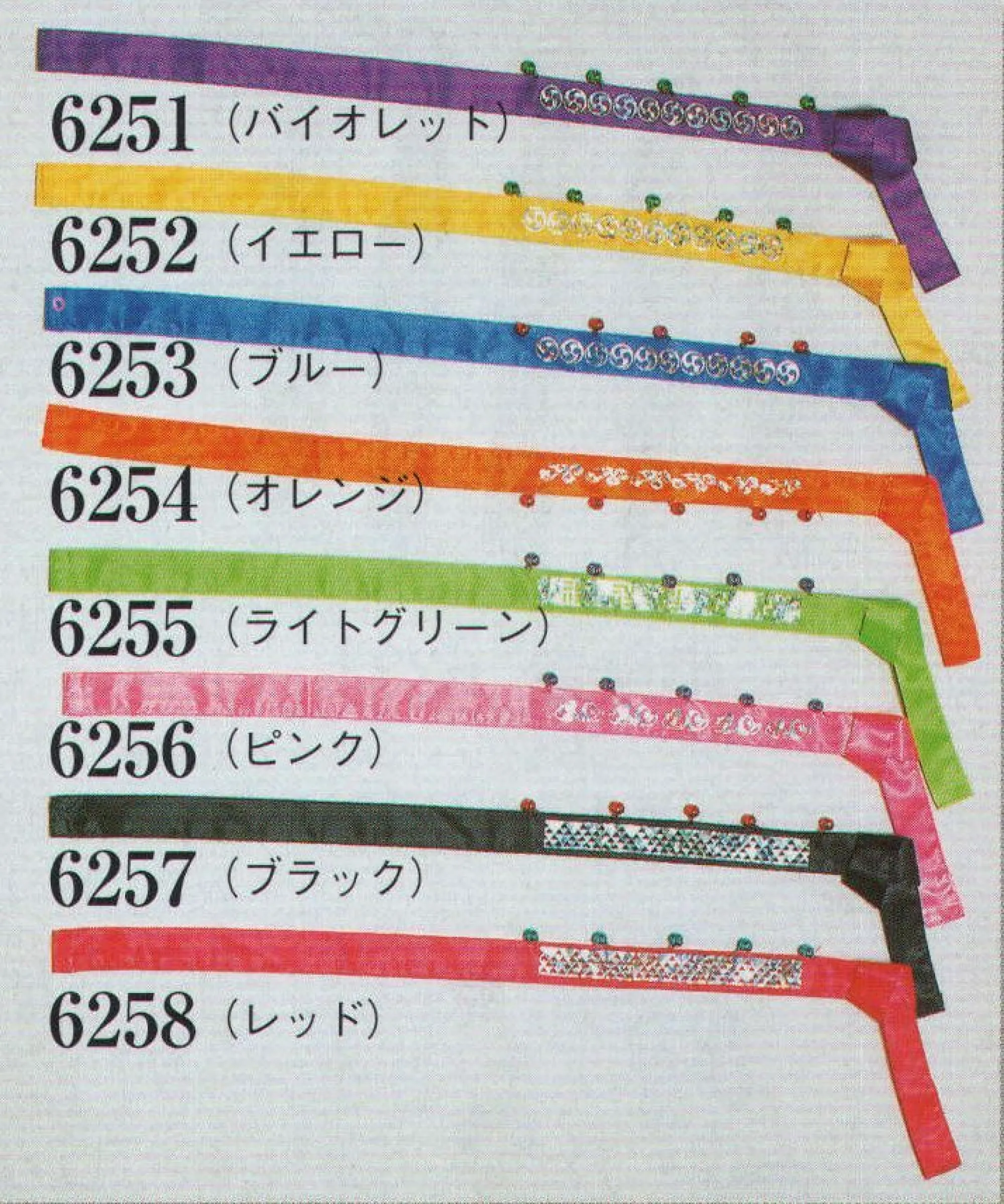 日本の歳時記 6253 鈴付鉢巻 鈴付