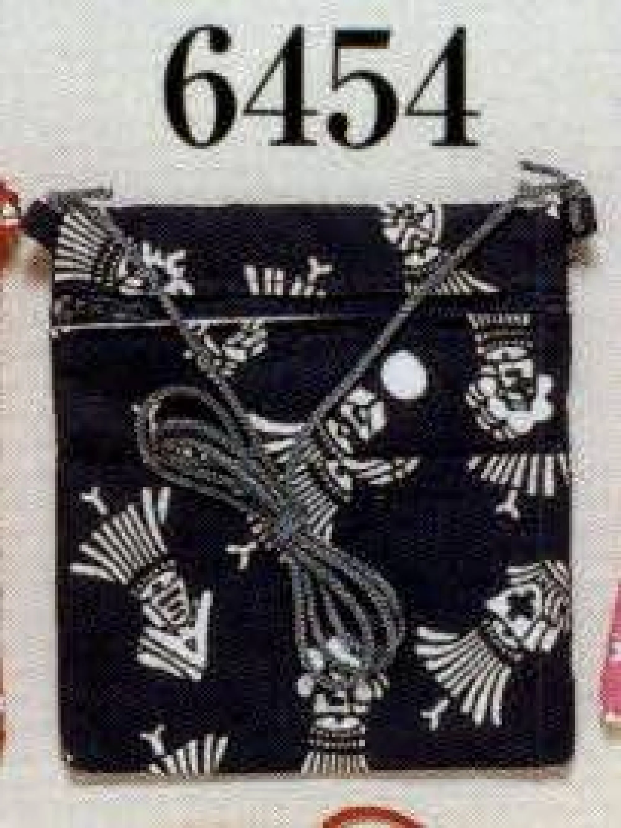 日本の歳時記 6454 小紋柄ポシェット（まとい） まとい