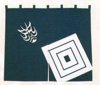のれん・のぼり・旗 のれん 日本の歳時記 7128 のれん 林印 祭り用品jp