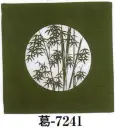 日本の歳時記 7241 座布団カバー 葛印（笹） 笹