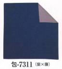 日本の歳時記 7311 さざら紬両面風呂敷 包印 函入り