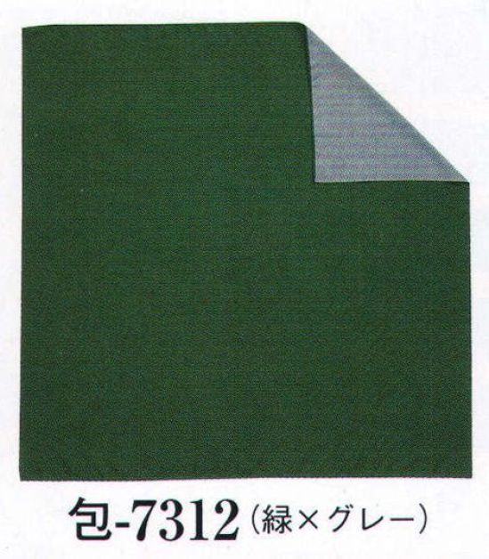 日本の歳時記 7312 さざら紬両面風呂敷 包印 函入り