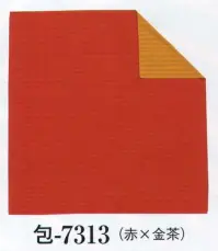 日本の歳時記 7313 さざら紬両面風呂敷 包印 函入り