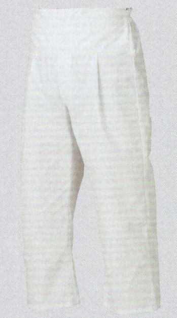 日本の歳時記 760 腹当付7分丈ズボン(ウエストゴムタイプ) 畳印 ※談印の7分丈ズボンです。