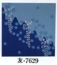 日本の歳時記 7629 バンダナ 友印（パッケージ入り） 藤/桜