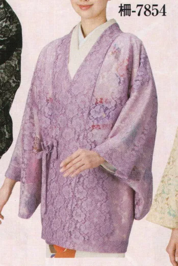 コート・羽織・道行 コート 日本の歳時記 7854 レースコート 柵印 祭り用品jp