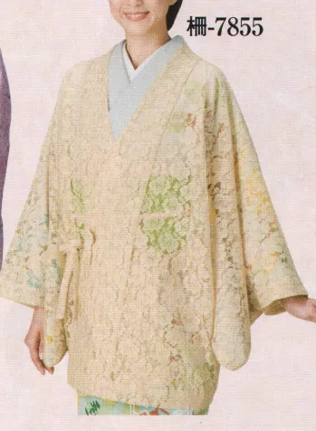 コート・羽織・道行 コート 日本の歳時記 7855 レースコート 柵印 祭り用品jp