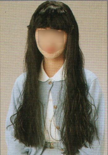 日本の歳時記 8002 変装用かつら（黒髪） 