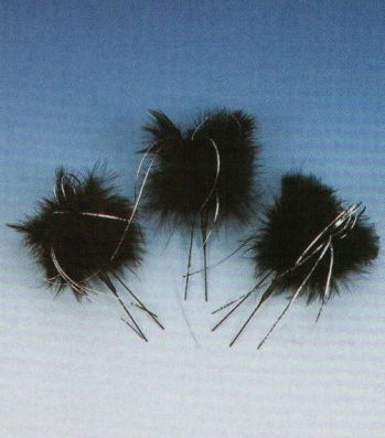 日本の歳時記 8488-4 髪飾り 羽根ピン（3本セット） 