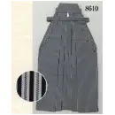 祭り用品jp 踊り袴・女袴・たっつけ袴 袴 日本の歳時記 8610 縞袴（奉仕品）