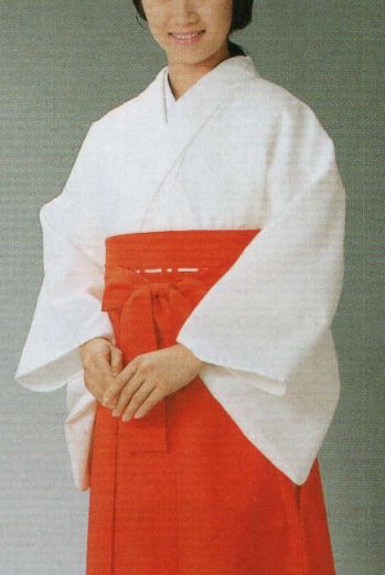 祝着・神職・寺用 巫女・千早・素袍 日本の歳時記 862 巫女用白衣 典印 祭り用品jp