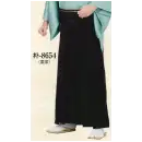 祭り用品jp 踊り袴・女袴・たっつけ袴 袴 日本の歳時記 8654 無地袴（ミシン仕立） 朴印（馬乗り仕立）