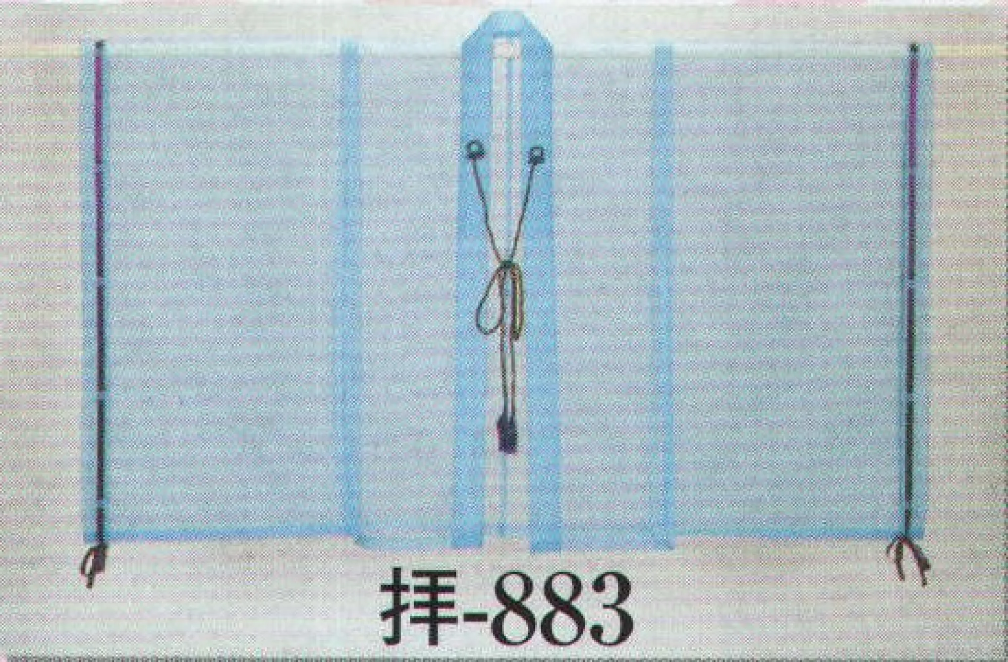 日本の歳時記 883 素袍 拝印 